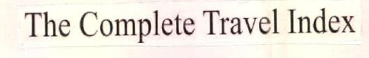 The Complete Travel Index Device mark 2583887 Trademark