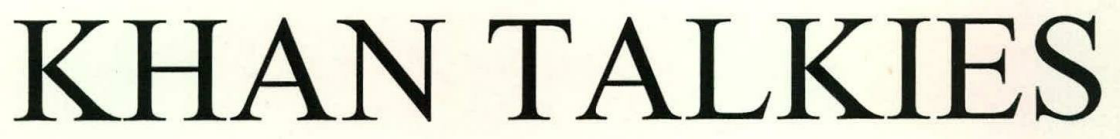 Khan Talkies Device mark 2253960 Trademark