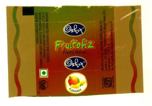 Fruitofiz Oshon Fruity Mango Device mark 2813712 Trademark