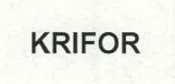 Krifor Device mark 2338902 Trademark
