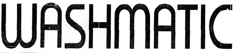 Washmatic Device mark 1422474 Trademark