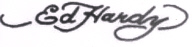 Ed Hardy (label) Device mark 1669197 Trademark