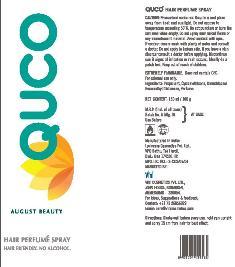 Quco Hair Perfume Spray - August Beauty Device mark 2264437 Trademark