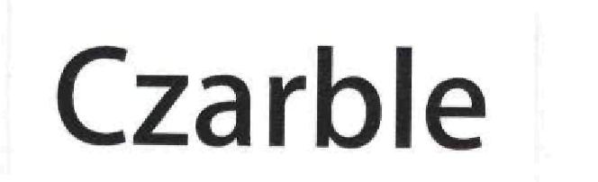 Czarble (labal) Device mark 1730447 Trademark