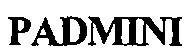 Padmini Device mark 605367 Trademark