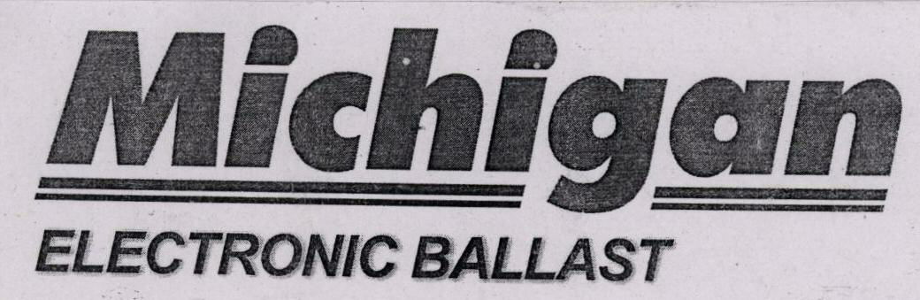 Michigan Electronic Ballast Device mark 1687810 Trademark