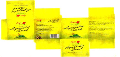 Anoo's Naturals Ayurvedic Scrub (label) Device mark 2224827 Trademark