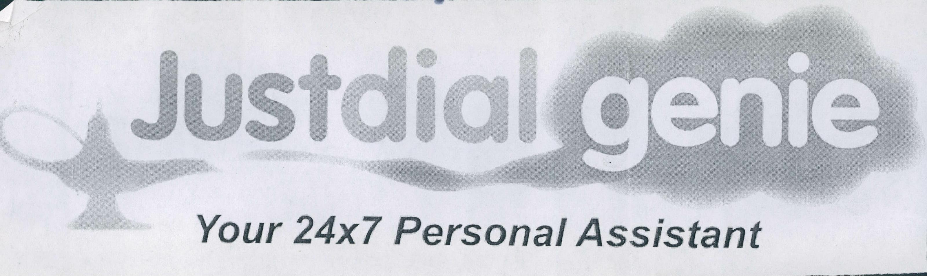 Justdial Genie Your 24x7 Personal Assistant Device mark 2104845 Trademark