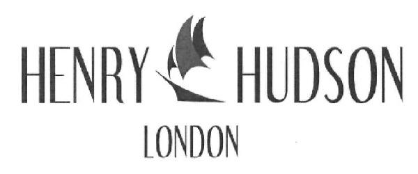 Henry Hudson London (device) Device mark 2385731 Trademark