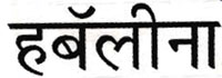 Hoblina Device mark 973624 Trademark