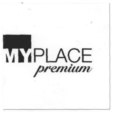 My Place Premium (label) Device mark 1635953 Trademark