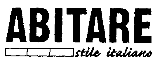 Abitare Stile Italiano (label) Device mark 2203853 Trademark