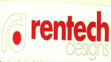 Rd Rentech Designs (label) Device mark 2490622 Trademark