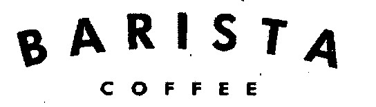 Barista Coffee (label) Device mark 1043097 Trademark