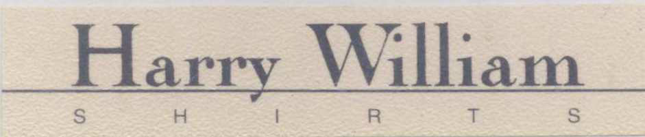 Harry William (label) Device mark 1045696 Trademark