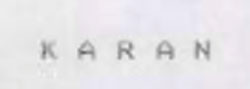 Karan Device mark 1079049 Trademark