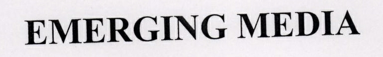 Emerging Media Device mark 1777227 Trademark