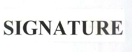 Signature Device mark 1486421 Trademark