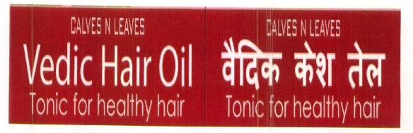Vedic Hair Oil Device mark 2617808 Trademark