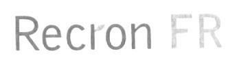 Recron Fr (label) Device mark 1621965 Trademark