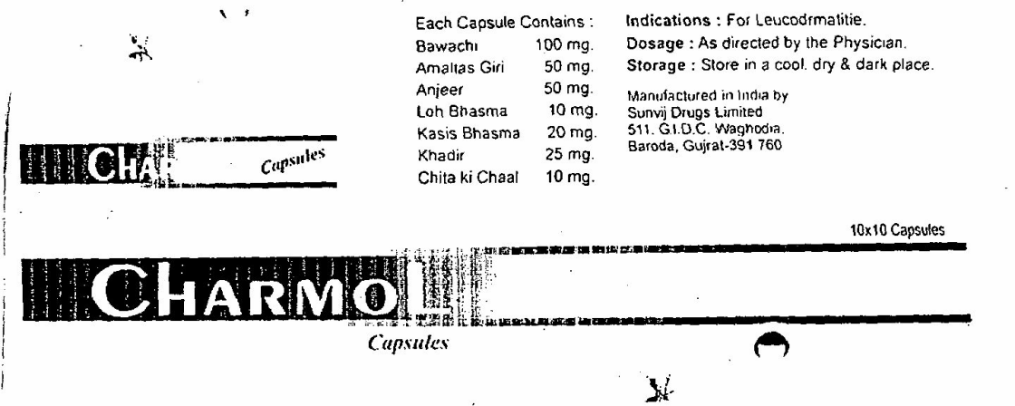 Charmol (label) Device mark 1521064 Trademark