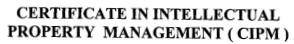 Certificate In Intellectual Property Management (cipm) Device mark 1810930 Trademark
