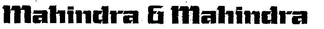 Mahindra & Mahindra Device mark 800559 Trademark