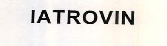 Iatrovin Device mark 2333413 Trademark