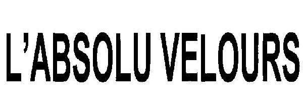 L'absolu Velours Device mark 2480162 Trademark