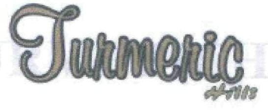 Turmeric (label) Device mark 1721720 Trademark