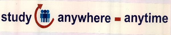 Study Anywhere - Anytime (device Of Human Caricatures) Device mark 2348966 Trademark
