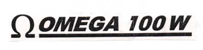 Omega 100w ( Device ) Device mark 1293281 Trademark