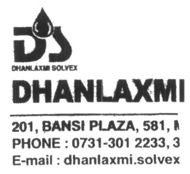 Ds Dhanlaxmi (label) Device mark 1617790 Trademark