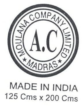 Moulana Company Limited Madras A.c Device mark 2281674 Trademark