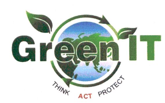 Green It Think Act Protect Device mark 1928016 Trademark