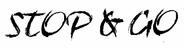 Stop & Go (letter Written In Special From) Device mark 1470114 Trademark
