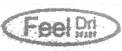 Feel Dri (label) Device mark 2482798 Trademark