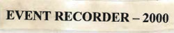 Event Recorder-2000 Device mark 922711 Trademark