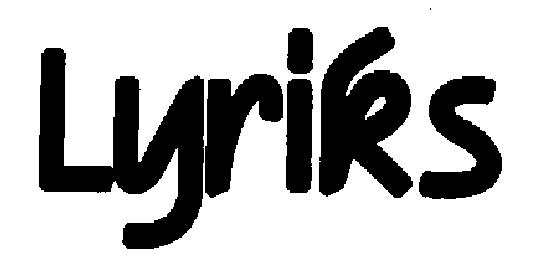 Lyriks (label) Device mark 2143003 Trademark