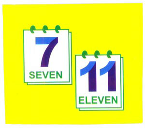 Seven 7 Eleven 11 Device mark 1905406 Trademark
