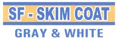 Sf-skim Coat Gray & White Device mark 2006659 Trademark