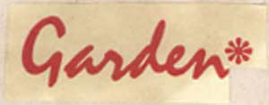 Garden. Device mark 465169 Trademark