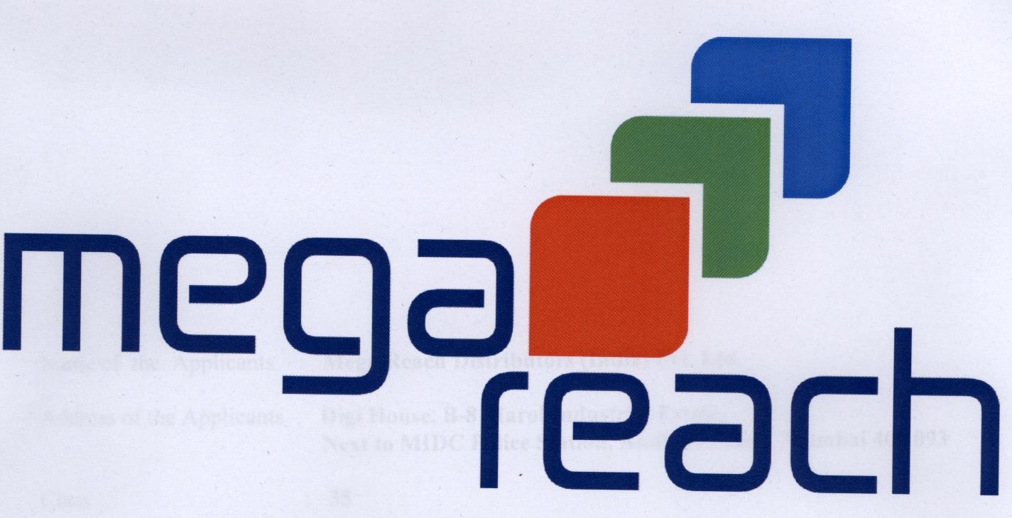 Mega Reach (label) Device mark 1790624 Trademark