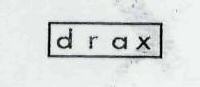 X Drax Device mark 1939972 Trademark
