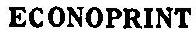 Econoprint (label) Device mark 154969 Trademark