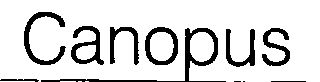 Canopus (label) Device mark 1420871 Trademark