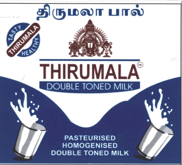 Thirumala Double Toned Milk Device mark 2377801 Trademark