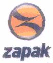 Z Zapak (circle Containing Letter) Device mark 1490897 Trademark