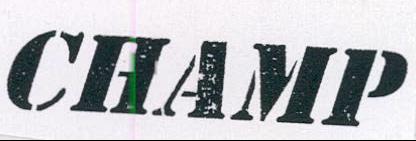 Champ (label) Device mark 1997210 Trademark