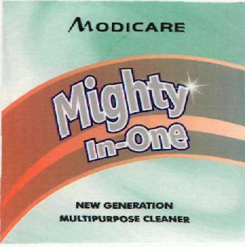 Mighty In-one (label) Device mark 2495479 Trademark